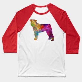 Bouvier Des Flandes in watercolor Baseball T-Shirt